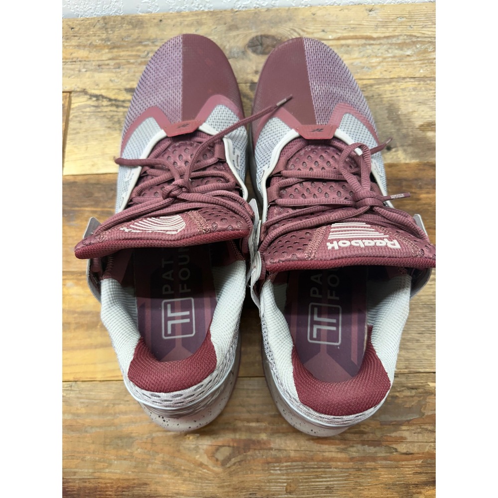 Reebok JJ Watt PT40 Nano X2 Mens Training Shoes Burgundy Grey GX9913 Size 15 - Picture 6 of 8